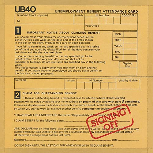 UB40 - Signing Off